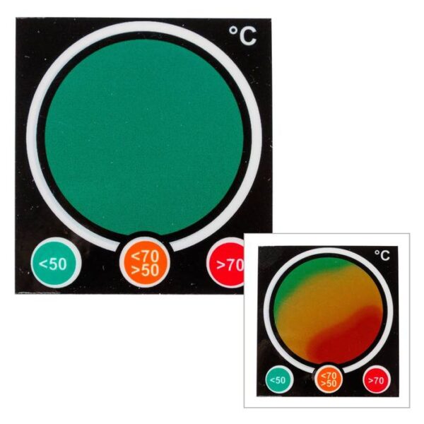 Обратимые температурные этикетки (многоразовые)